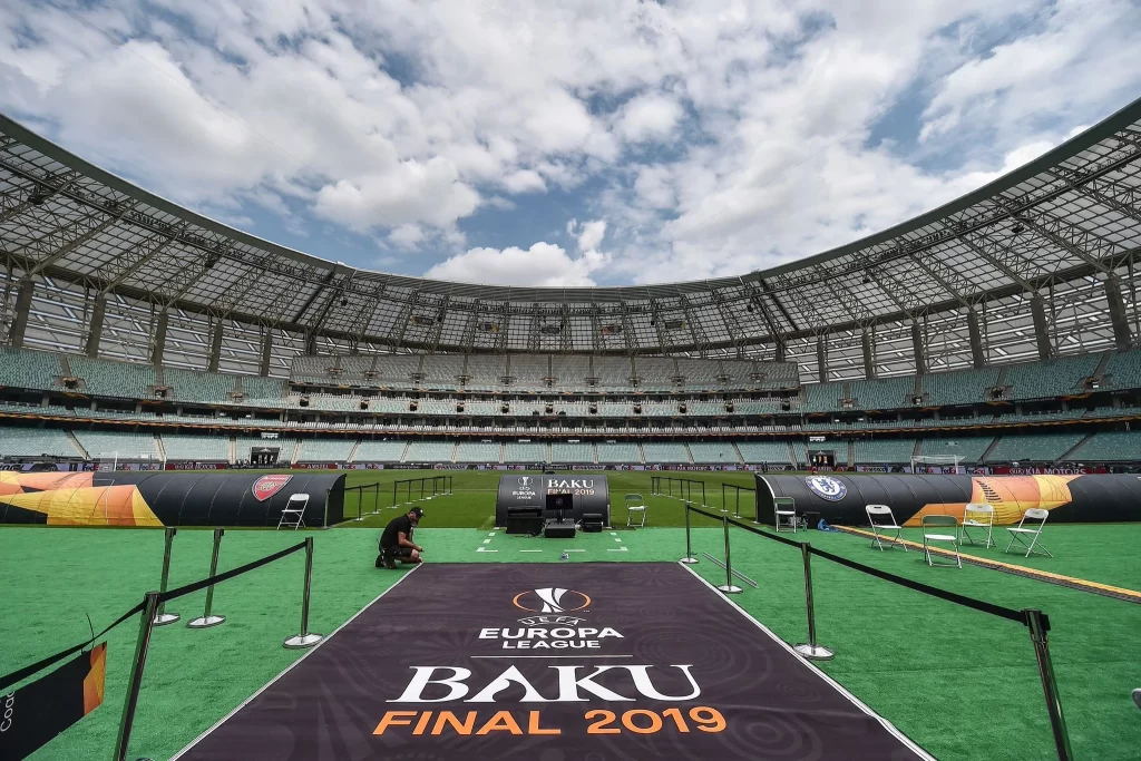 Estadio Bakú entrada final UEFA Europa League