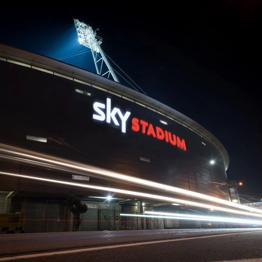 SKY STADIUM FACHADA