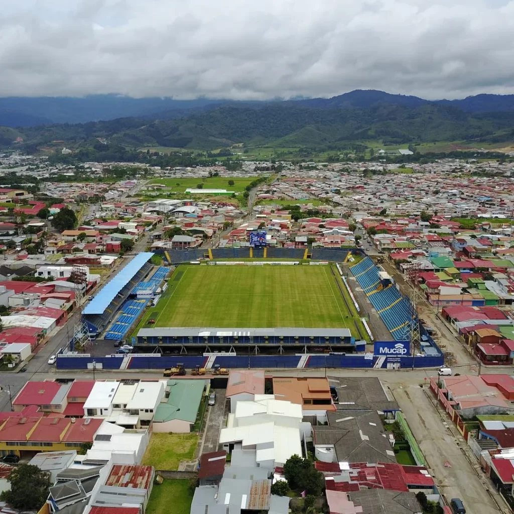 Estadio Jose Rafael "Fello" Meza Vista aerea