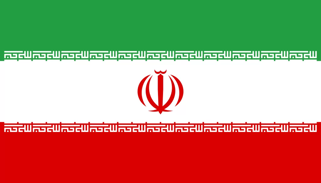 Bandera de Irán