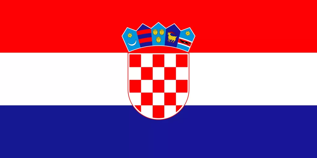 Bandera de Croacia