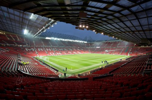 A general view of the stadium before the Barclays Premier League match at Old Trafford, Manchester
Picture by Russell Hart/Focus Images Ltd 07791 688 420
11/02/2015